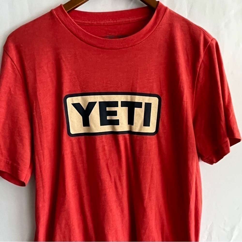 YETI Red Logo Short Sleeve T-Shirt - Picture 7 of 7